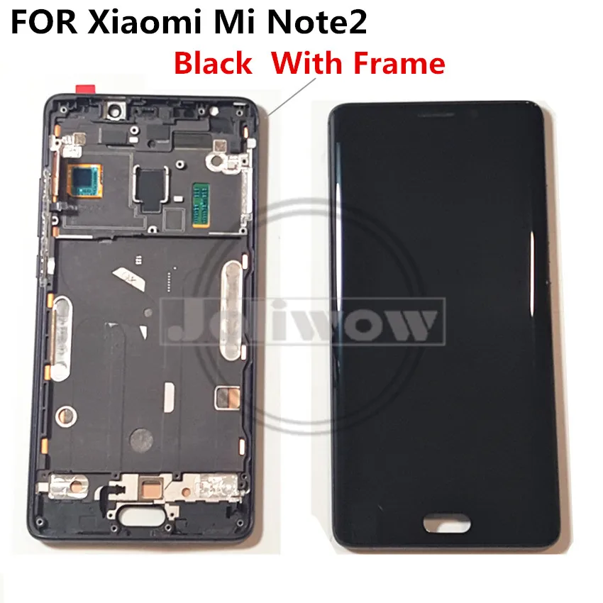 Изогнутый ЖК экран для Xiaomi Mi Note2 дисплей 5 7 дюйма сенсорный дигитайзер в сборе xiaomi