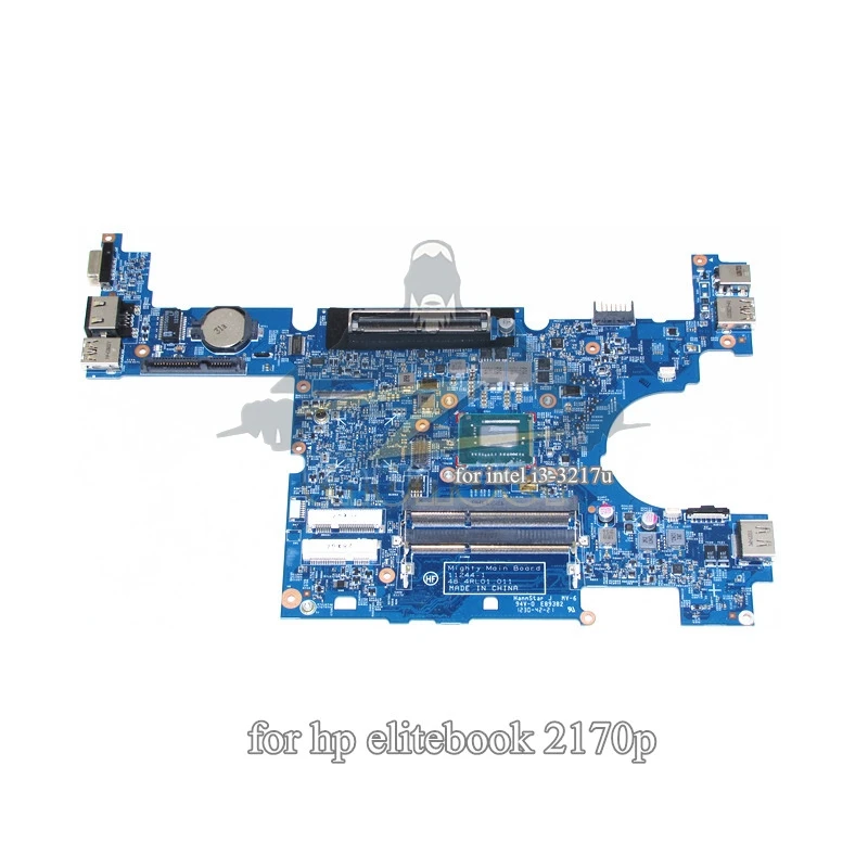 693356 001 48.4RL01. 011 для hp elitebook 2170P материнская плата ноутбука QM77 i3 3217U GMA HD4000 DDR3|motherboard for