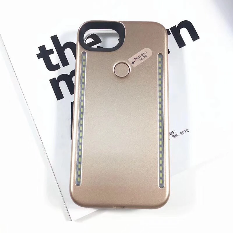 3-го поколения LED селфи чехол для iPhone 11 Pro X XR Xs Max 6 6s 7 8 Plus защитный |