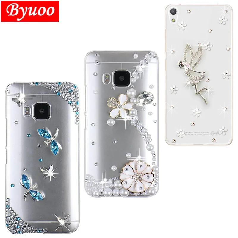 Прозрачный чехол со стразами для телефона HTC 10 U11 Life U12 One A9 M9 E9 Plus 12S 12 Desire 820 830 816 626 |