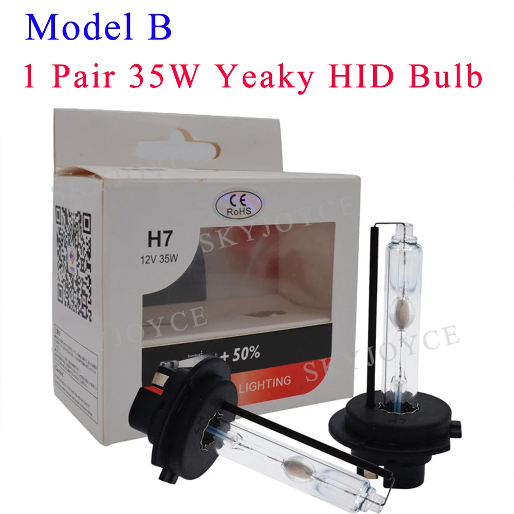 Комплект HID 35 Вт Yeaky Canbus 4500K H1 H7 H11 5500K 9005 9006 9012 D2H лампа 6500K Hylux 2A88 AC 35W комплект