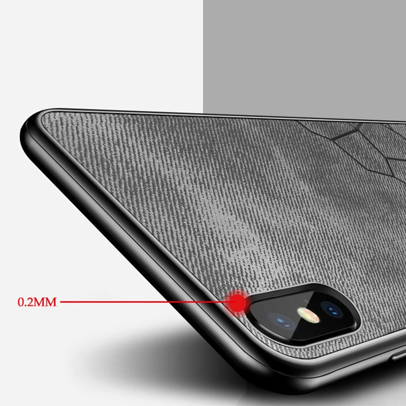 Чехол MOFI для iphone XS Max Роскошный Жесткий чехол на заднюю панель оригинальный