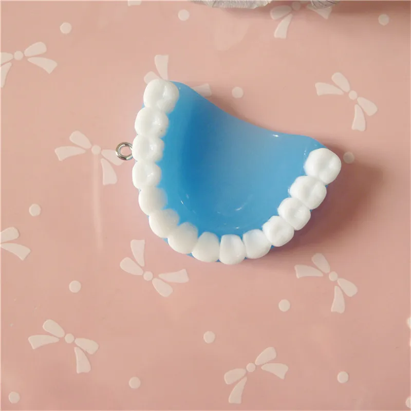 Simulation Tooth Pendant Keychain Dental Decorative Accessories Promotional Gifts | Дом и сад