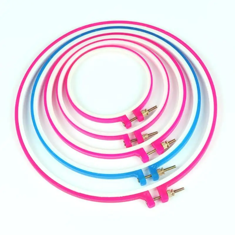 Новый 12 5 29 см пластиковый каркас пяльцы для вышивания кольцо DIY Needlecraft машина