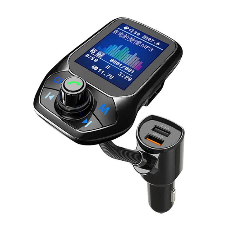 Fm передатчик JaJaBor FM модулятор Bluetooth автомобильный комплект громкой связи AUX аудио