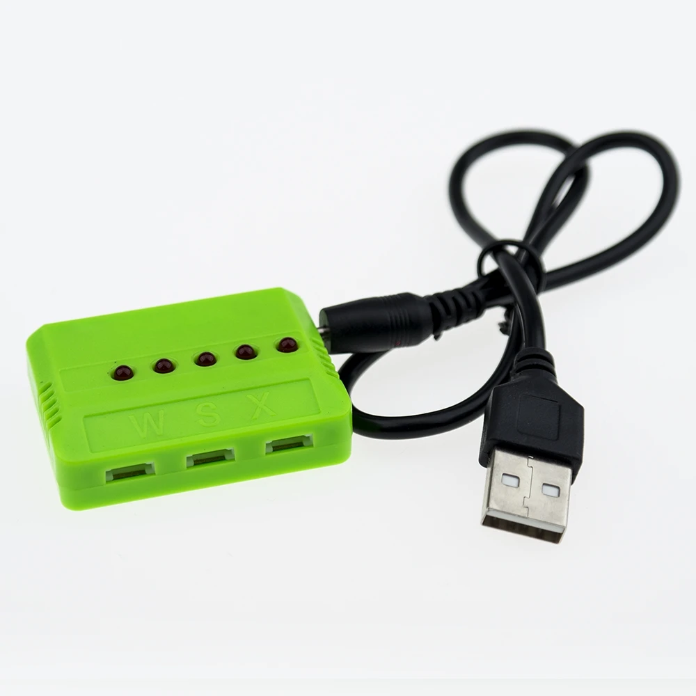 5 шт. 3 7 В 260 мАч Lipo батарея и в 1 USB кабель зарядное устройство Разъем для RC H8 Мини
