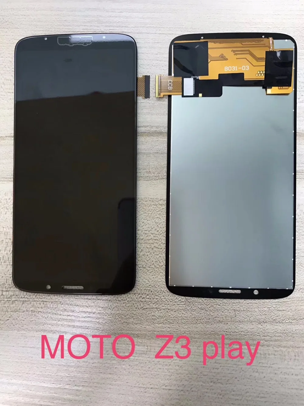 10 шт./лот оптовая цена 100% оригинал протестированный ЖК экран замена для Motorola Moto Z3