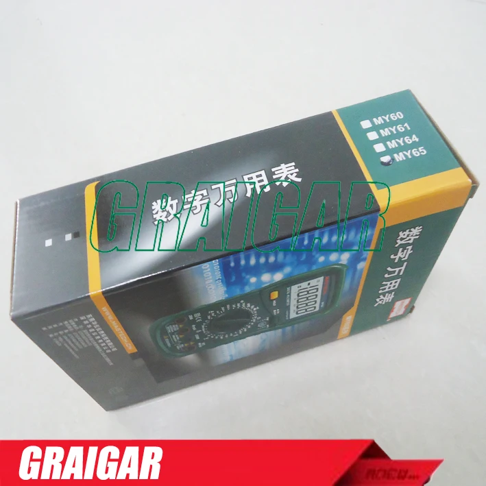 Дешевые Mastech MY65 DMM Цифровой мультиметр|digital multimeter|mastech my65multimeter digital |