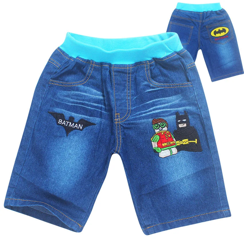 Высокое качество 2019 летние детские джинсовые шорты для мальчиков повседневные