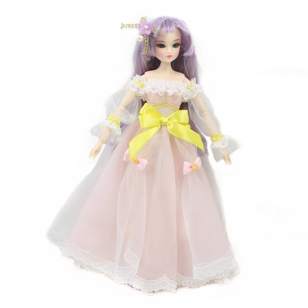 1/6 BJD MMGirl шарнирная одежда для тела обувь и головной убор модные игрушки внутри