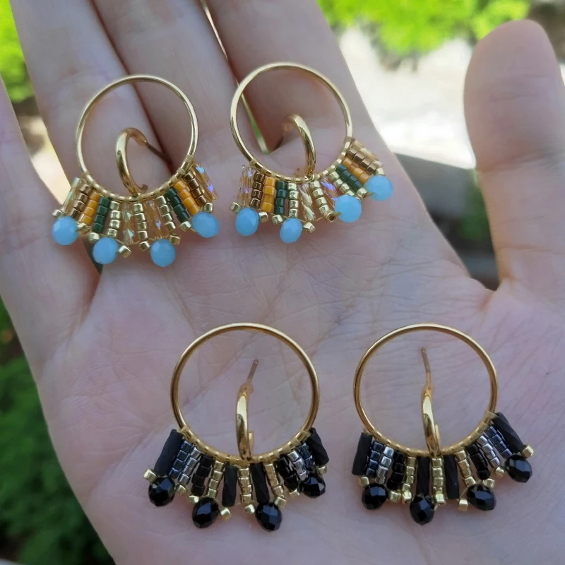 FAIRYWOO Kyole корейские серьги для женщин 2019 модные ювелирные изделия в стиле бохо