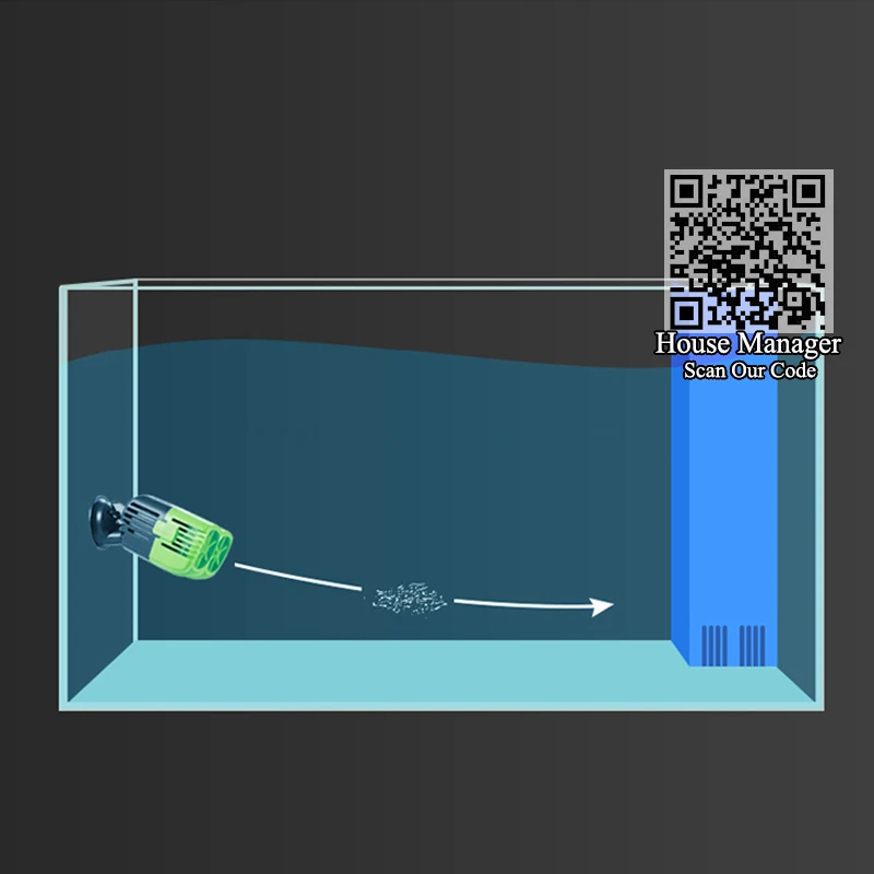 

Aquarium Wave Maker Pump Single Double head,360dergee Adjustable direction Seawater Freshwater Wave Pump for Fish Tank Surf pump