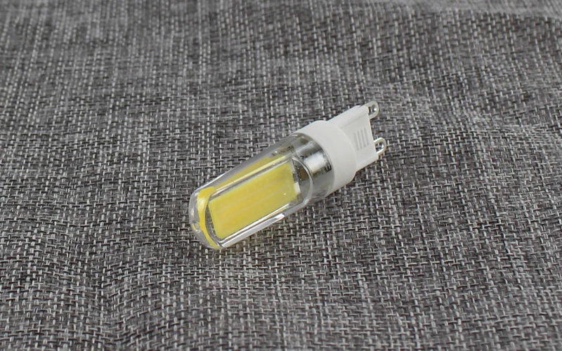 Светодиодная лампа G9 220 В COB 6 Вт мини светодиодная lampe Keramik Kristall высокая мощность