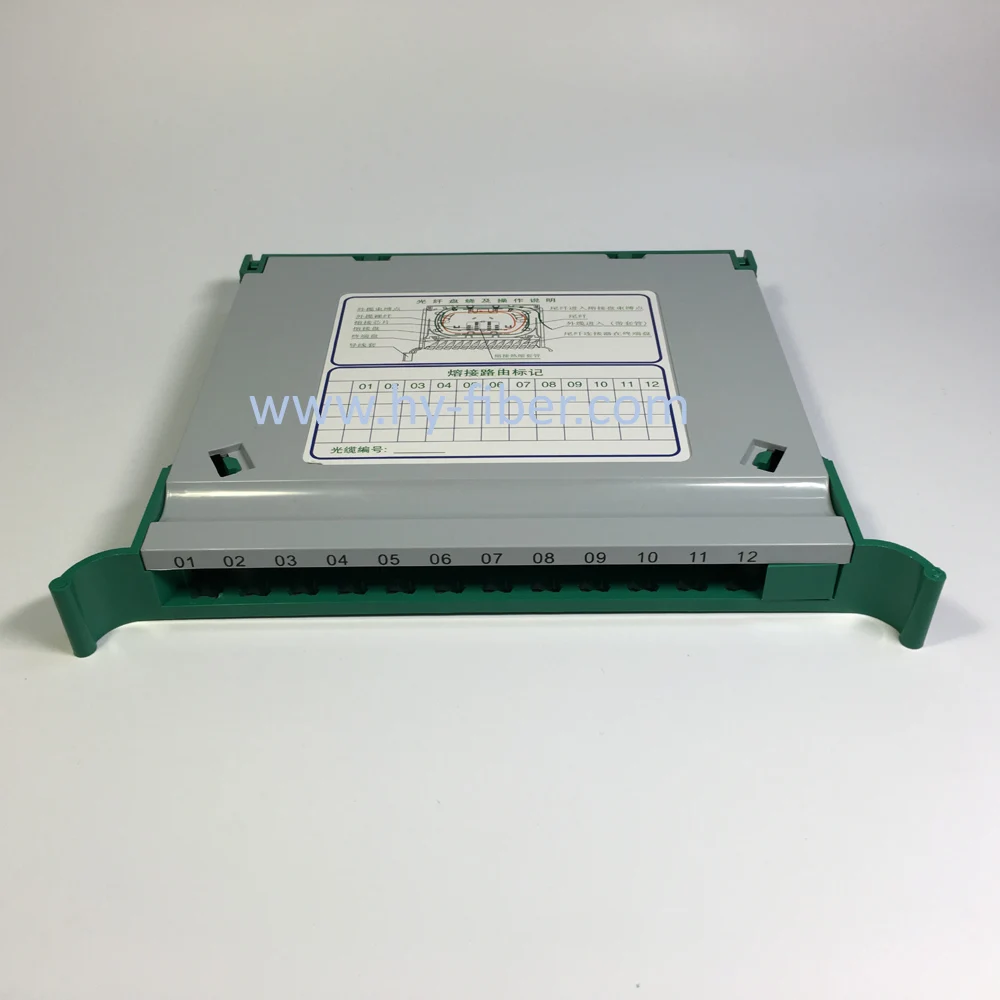 12 ядерный волоконно оптический соединительный модуль лоток для ODF шкафа