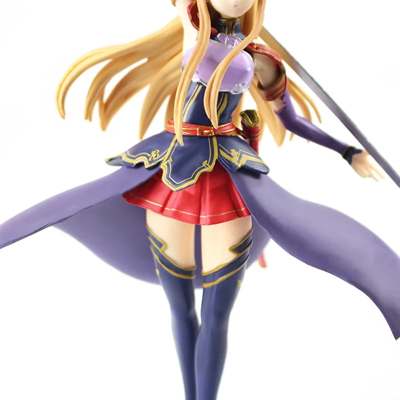 22 см Yuuki Asuna милая фигурка модель игрушки Горячая аниме меч искусство онлайн Yuuki Asuna ПВХ фигурка модель Подарочная коллекция