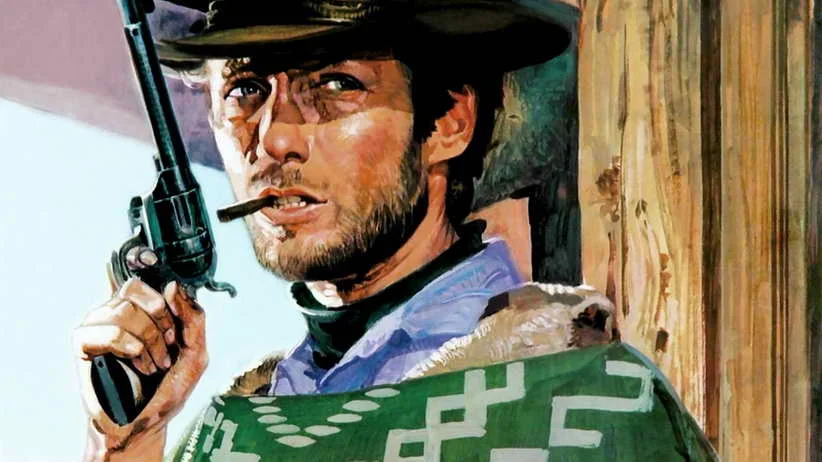 

Modern Decor Art Wall Brave West Cowboy Revolver HD Printed on Canvas Oil Painting Home Decoration