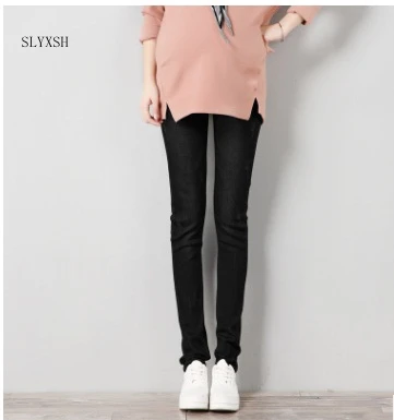 

New autumn Maternity Jeans For Pregnant Women Pregnancy Winter Warm Jeans Pants Maternity Clothes For Pregnant Women Trousers