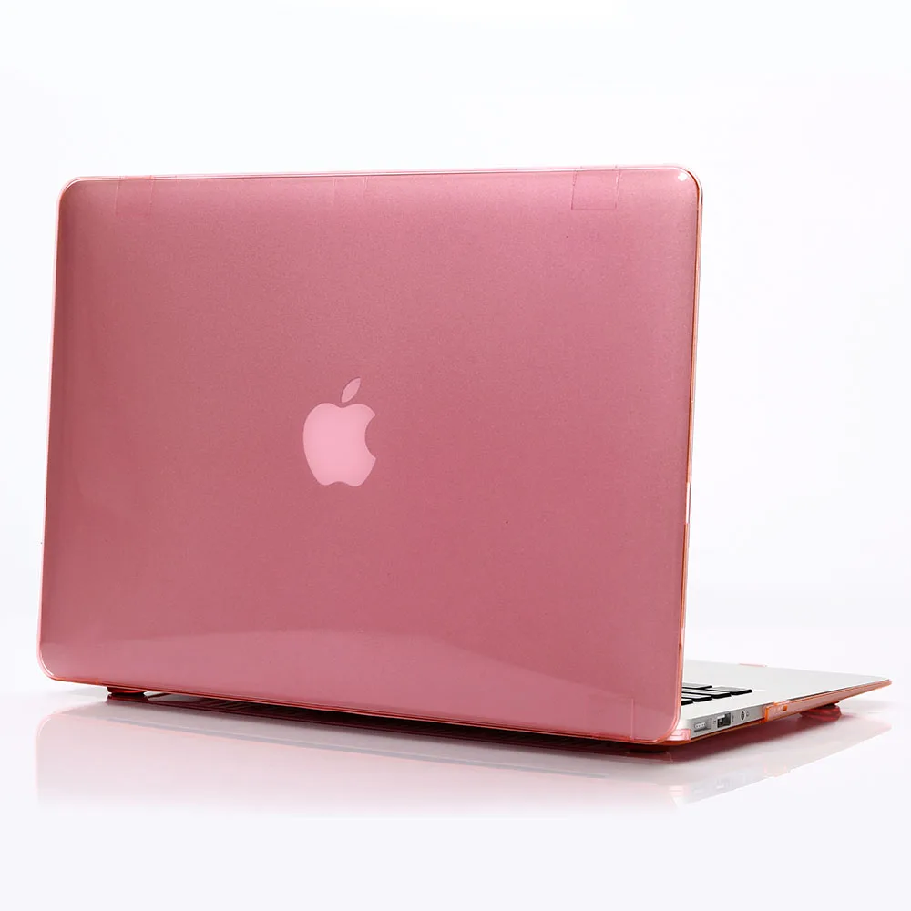 Жесткий чехол для ноутбука с кристаллами Apple Macbook Air Pro Retina с/без сенсорной панели 11
