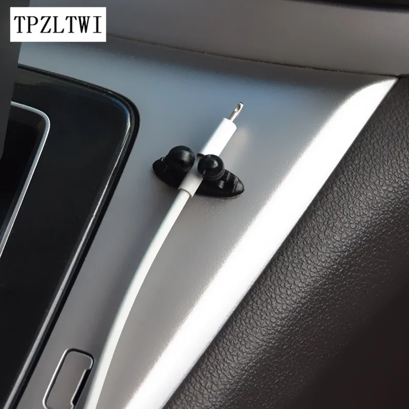 TPZLTWI автомобильный зажим для кабеля наклейка Hyundai Solaris I30 Accent IX35 Santa fe Elantra Tucson I20 Getz