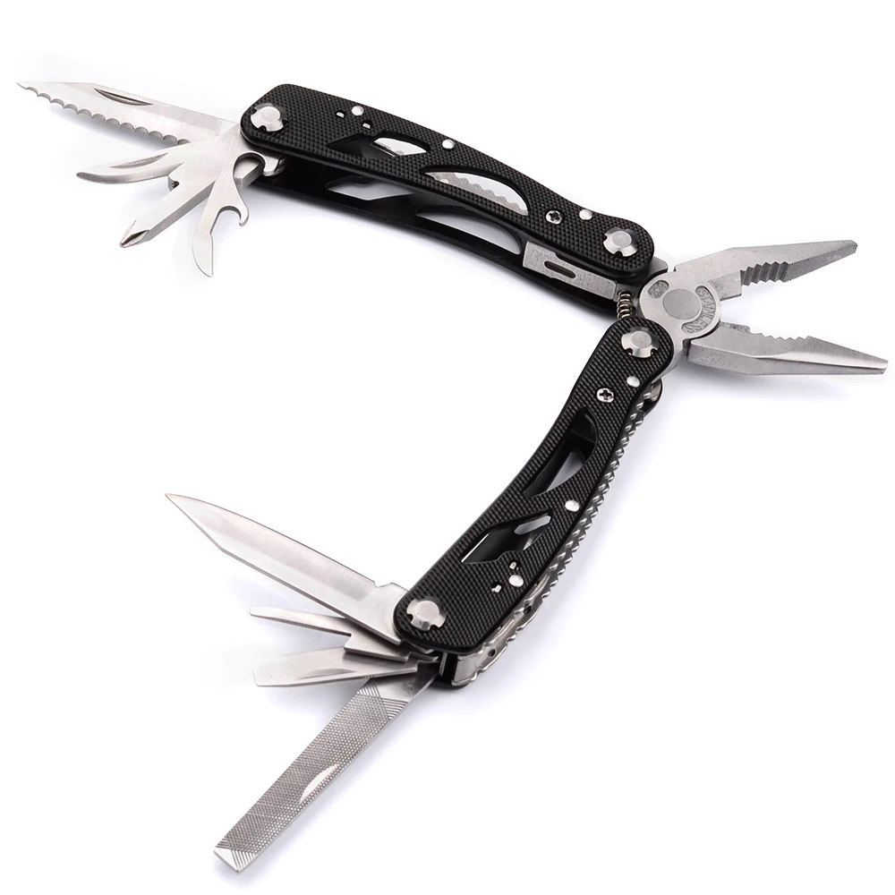 

Multifunctional Collapsible Fishing Plier Outdoor Spanner Wrench Bottle Opener Frosted Surface Fish Grip Fishing Tools