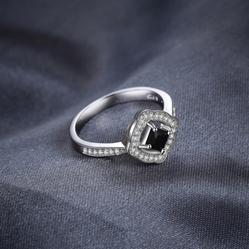 JewelryPalace элегантный 0.55ct квадратных вырезать из натуральной шпинелей 925 пробы