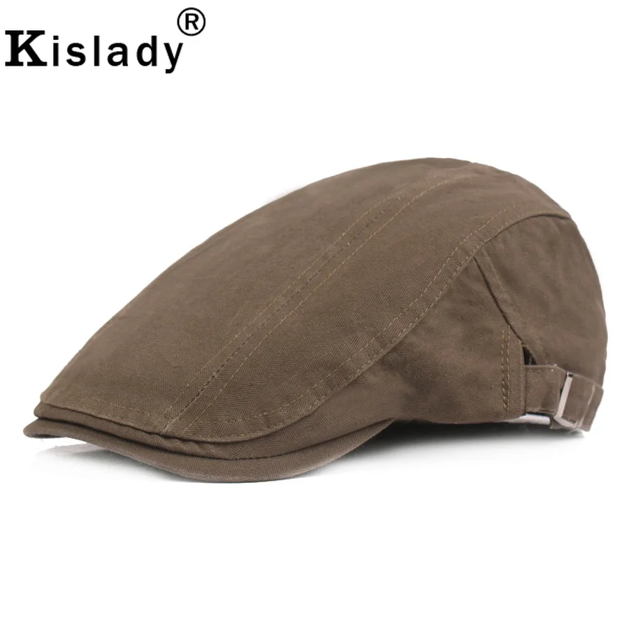 Новинка 2019 весенние винтажные однотонные береты Kislady летняя Высокая мода для