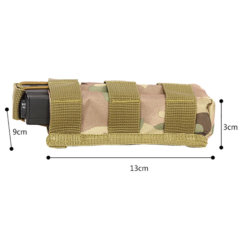 

Outdoor Tactical Holster MOLLE Army Camouflage Bag Hook Loop Belt Pouch Holster Cover Of Case for Camping and Hiking Running New