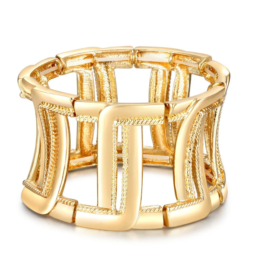 Сплав Новинка Племенной стрейч браслет панк стиль Заявление Бижутерия|bracelet