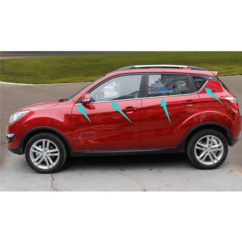 Высококачественные полосы из нержавеющей стали для отделки окна автомобиля