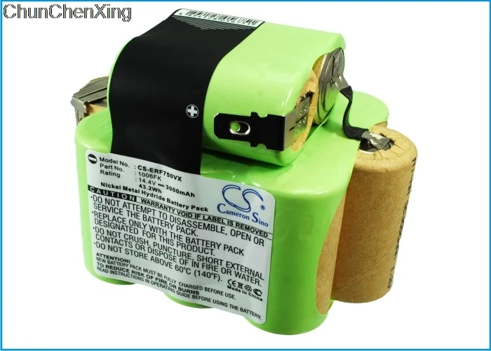 Аккумулятор Cameron Sino 3000 мАч 1006FK XBP746 для Euro Pro Shark EP750 100350|Цифровые аккумуляторы| |
