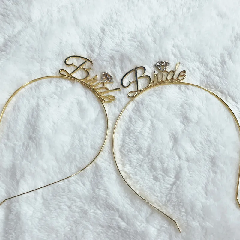 Новая команда невесты искусственная корона повязка на голову девичник