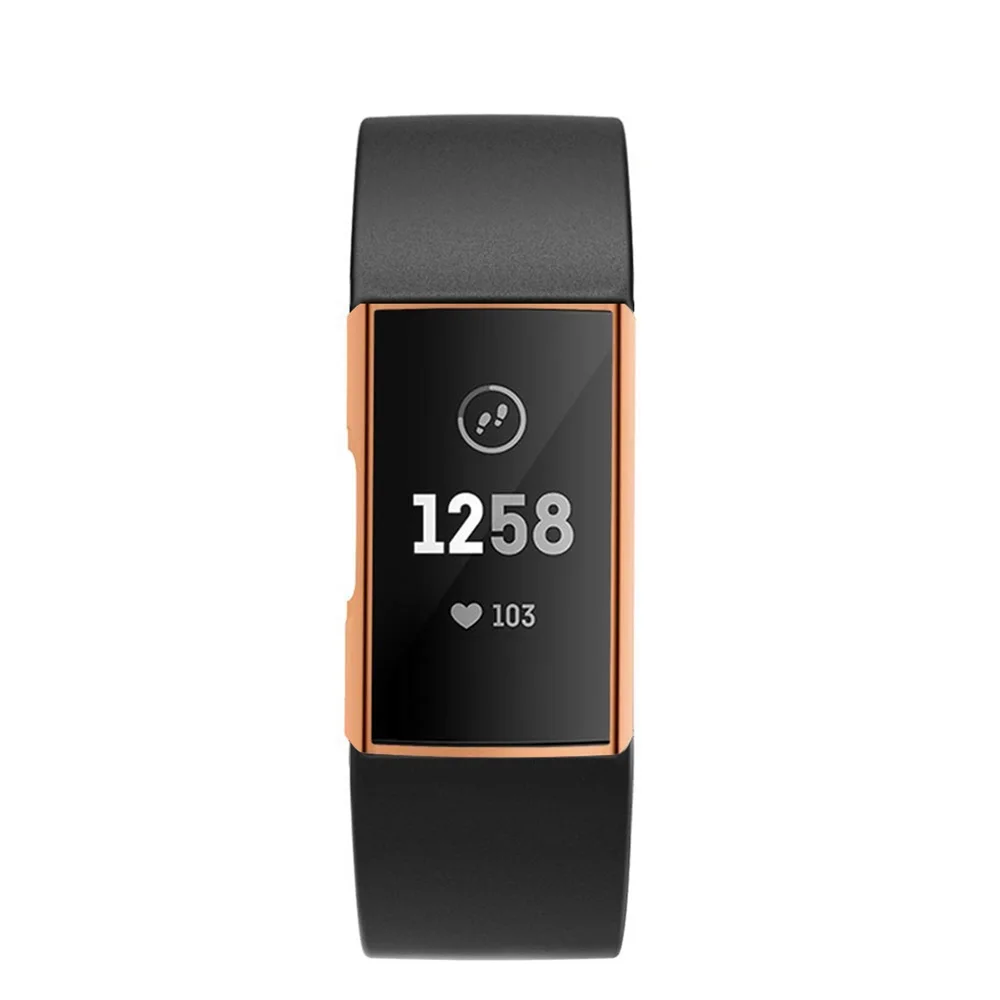Силиконовый чехол для Fitbit Charge 3 Band защитная рамка из ТПУ Fit bit Сменные аксессуары |