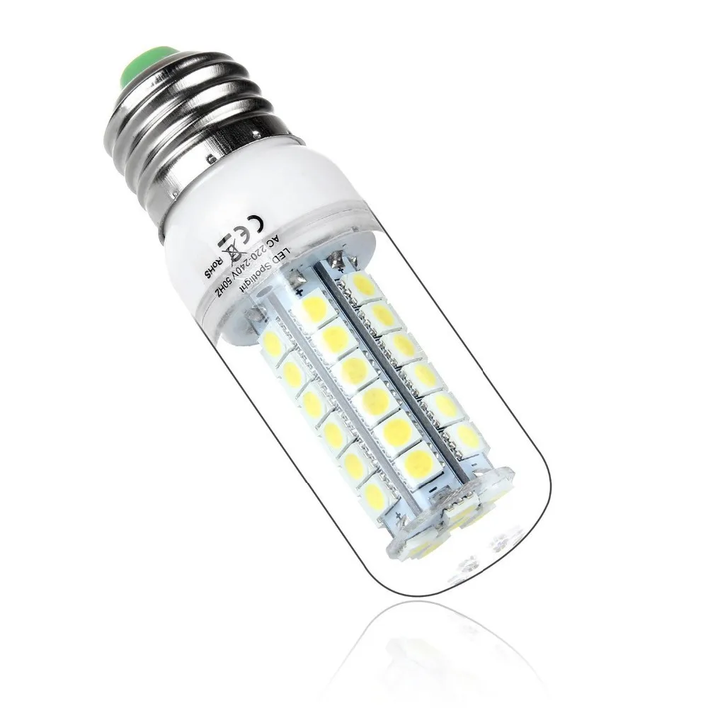 4 x E27 48 шт. led 5050SMD 7 Вт 220 В ампулы светодиодные прожекторы led lampe Blanc Froid(7 Вт) 400lm