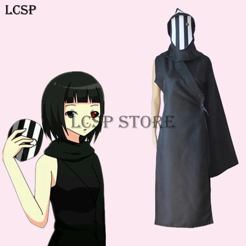 LCSP Токийский Гуль близнецы морской силы черный белый костюм для косплея униформа