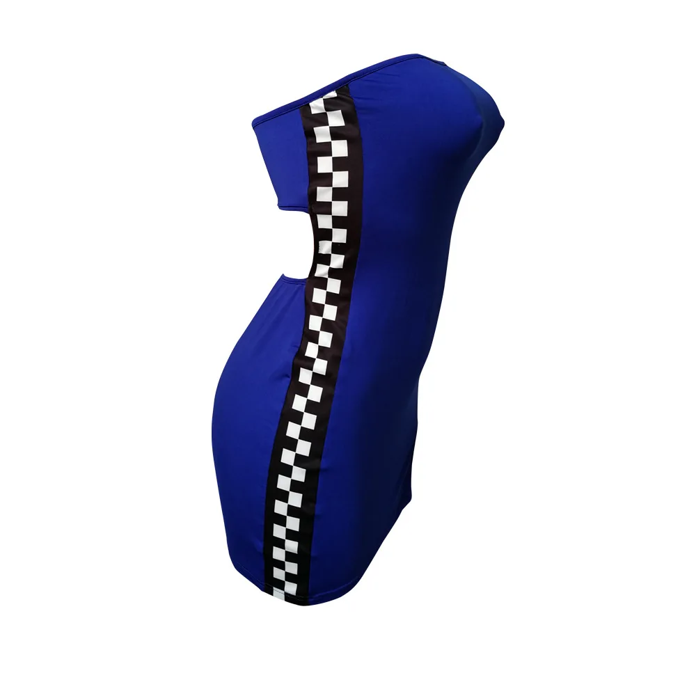 Сексуальные женские платья OCQBI без бретелек для ночного клуба с плечами в стиле