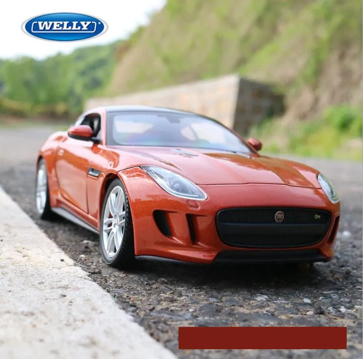 1:24 передовая Автомобильная игрушка из сплава спортивный автомобиль Jaguar T type