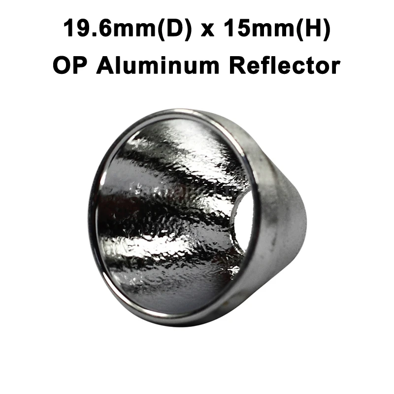 Алюминиевый отражатель для CREE XM L 19 6 мм (D) x 15 (H)|Портативные осветительные приборы|