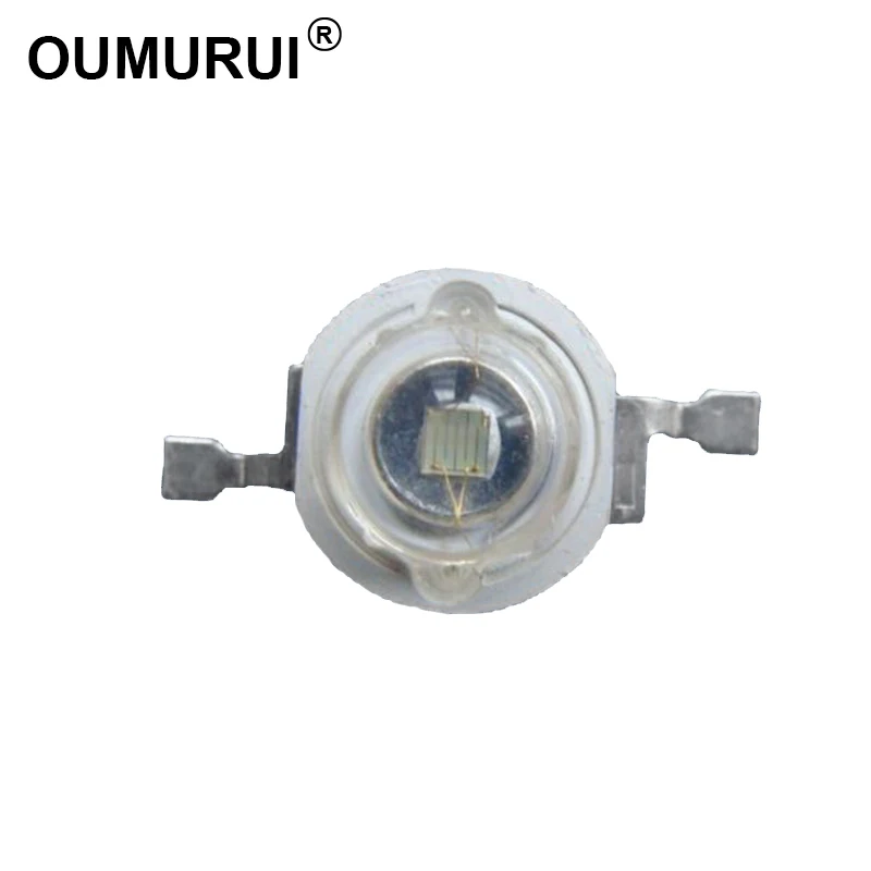 3 Вт Светодиодная лампа высокой мощности зеленого цвета 520 525nm 700mA 0 4 V 180 200LM Genesis 45mil