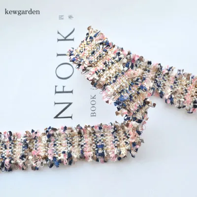 Тканые Сатиновые ленты Kewgarden 23 мм ручная изготовленная лента для рукоделия