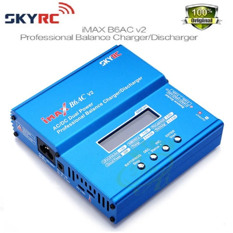 Зарядное устройство SKYRC iMAX B6AC V2 6A|Зарядные устройства для дронов| |