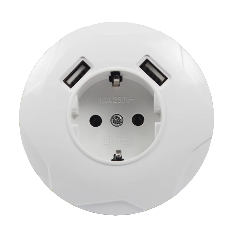 USB настенное зарядное устройство Бесплатная доставка двойной порт 5В 2а usb