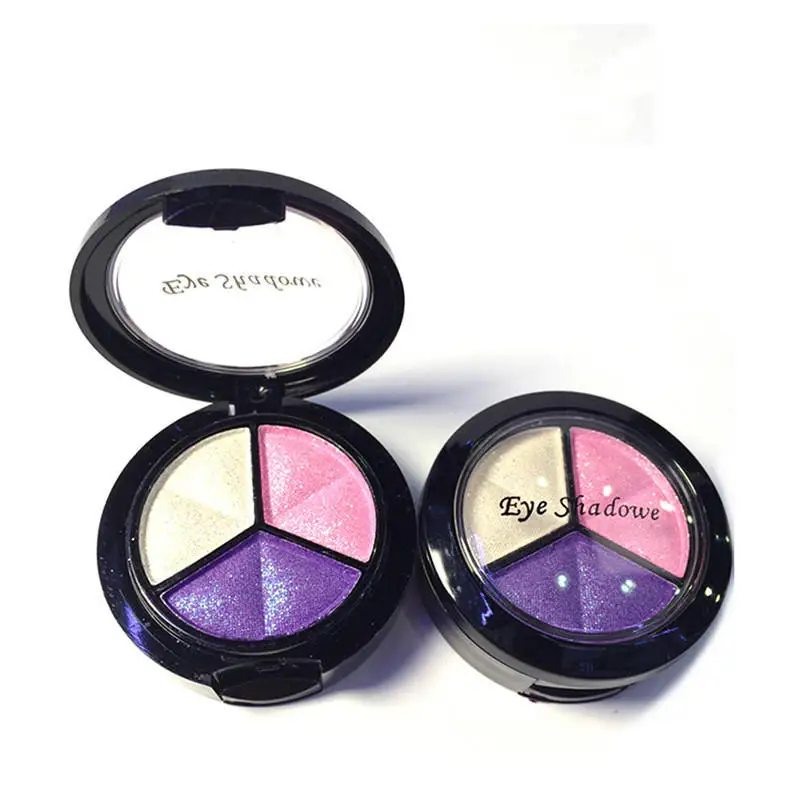 BearPaw, модные, 3 цвета, матовые тени для век, палитра, макияж, тени для век, красота, макияж, блеск, тени для век, пудра, пигмент, косметика - Цвет: 4