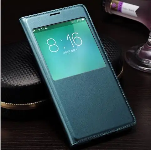 S5 i9600 искусственная кожа флип чехол для Samsung Galaxy роскошный вид окна оригинальный