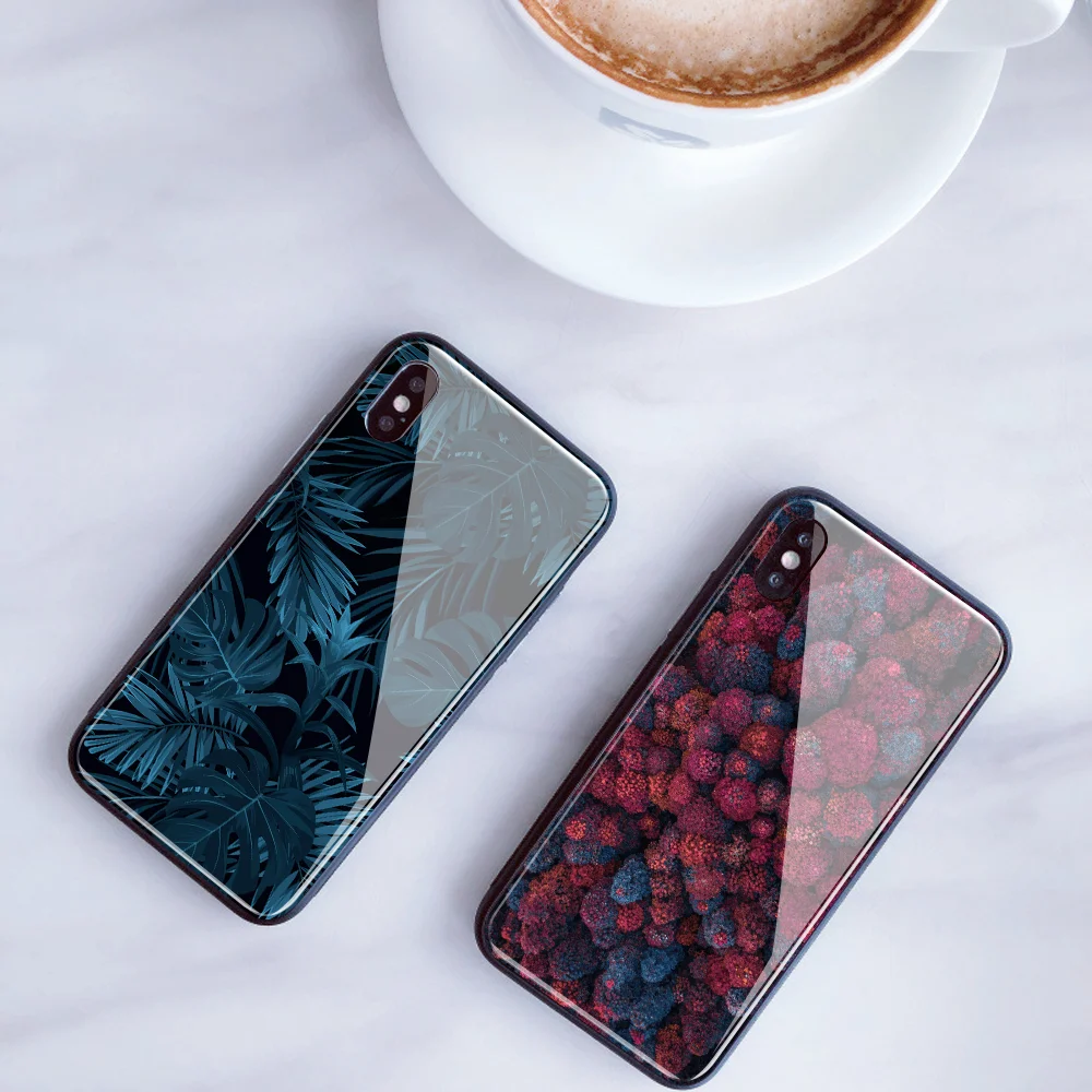 Закаленное стекло заказной чехол для телефона для iPhone X R S 11 Pro MAX обои великолепный DIY чехол для телефона для iPhone 7 8 6 S Plus capa