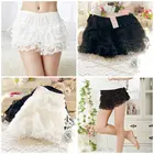 Шорты кружевные женские, с эластичной талией