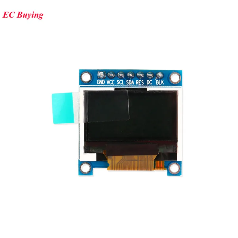 0 96 дюймовый TFT ЖК модуль для Arduino 7Pin 262K SPI OLED дисплей плата 128*64 STM32 ST7735S 4 провода DIY
