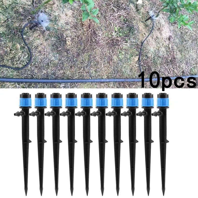 Многоразовая 10 шт 360 градусов Нетоксичная садовая водная распылительная головка