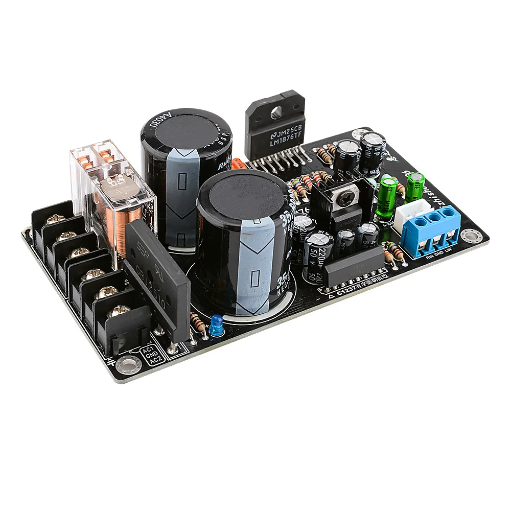 AIYIMA LM1876 усилитель мощности аудио Плата 2,0 канальный HIFI усилитель звука домашний аудио усилитель супер LM1875 LM4766