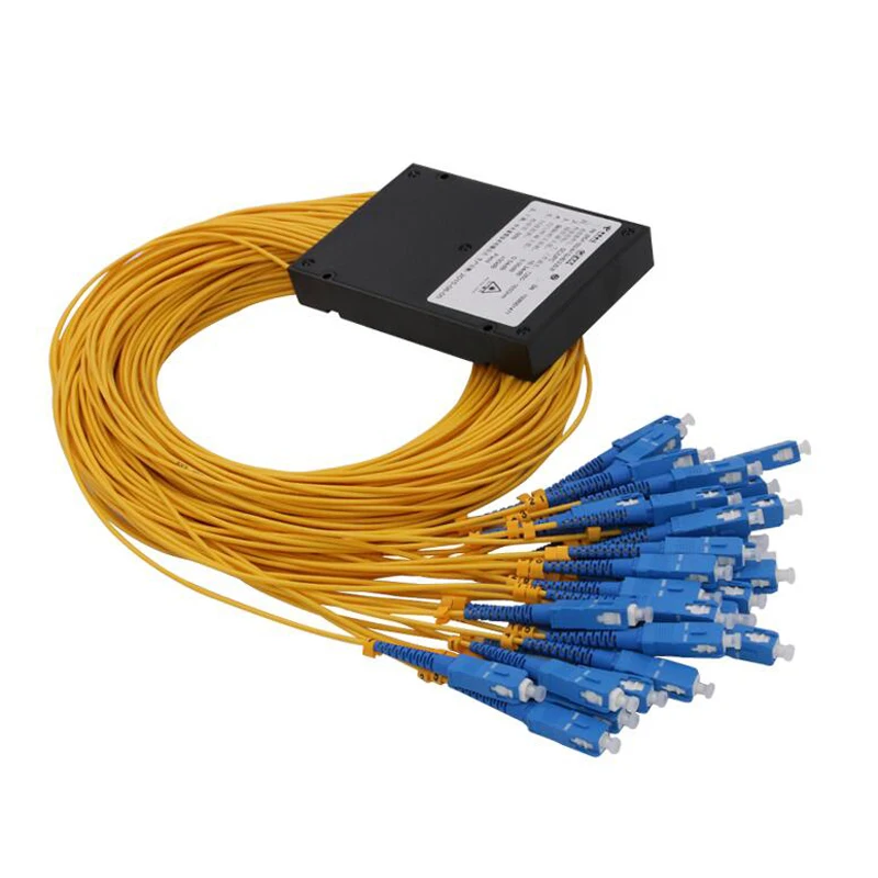 SC UPC 1*32 PLC ОПТИЧЕСКИЙ СПЛИТТЕР коробка одиночный режим с FC LC ST Разъем оптический