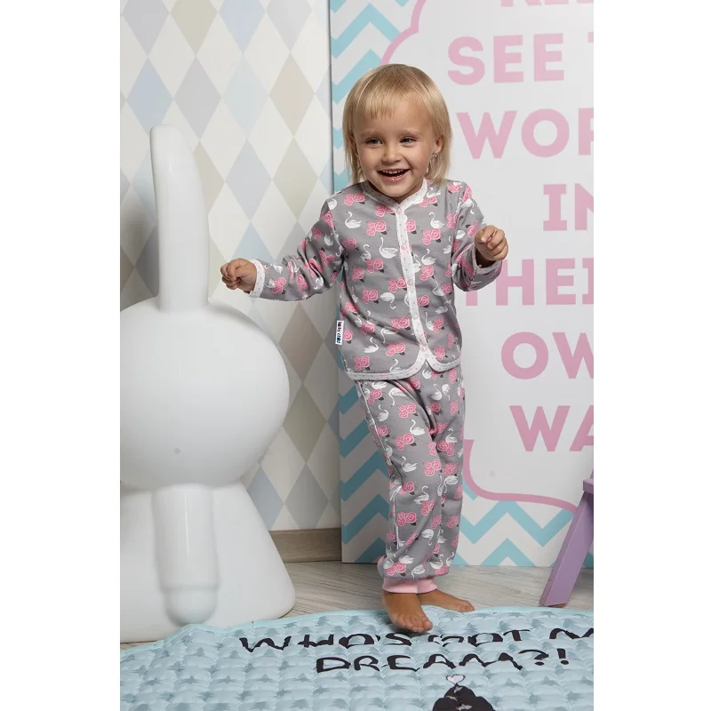 Pants Lucky Child for girls A2-111 Swans Leggings Baby Children clothes kids newborns russia | Детская одежда и обувь